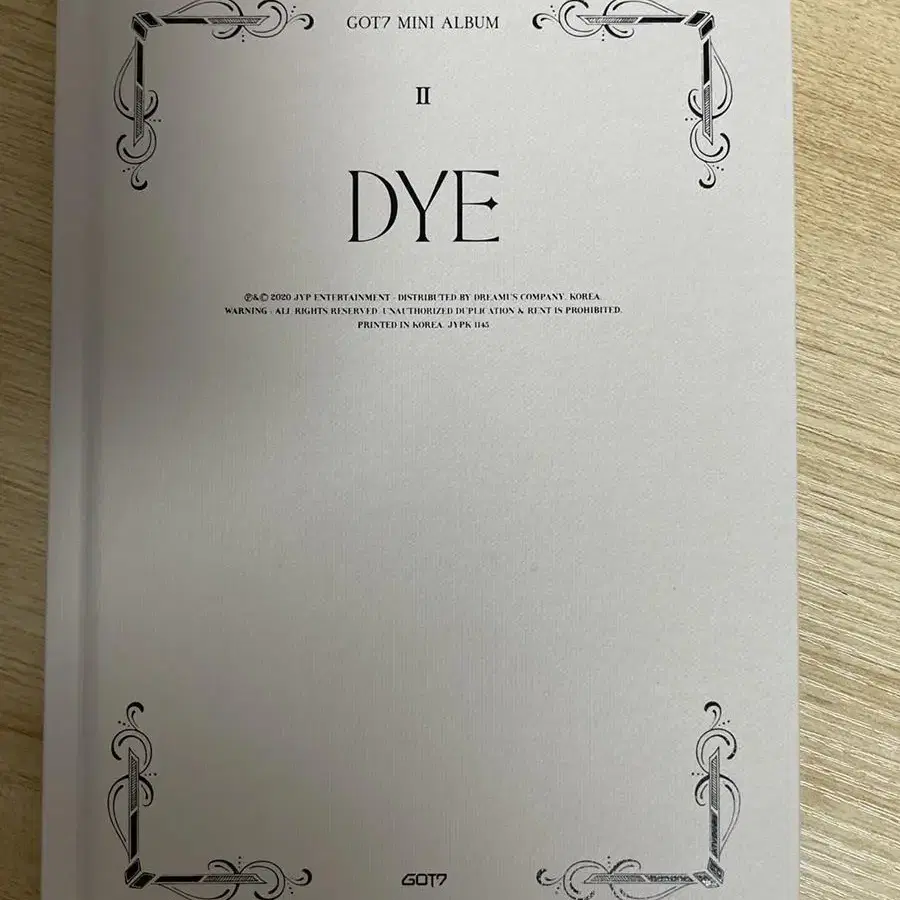 갓세븐 앨범 DYE