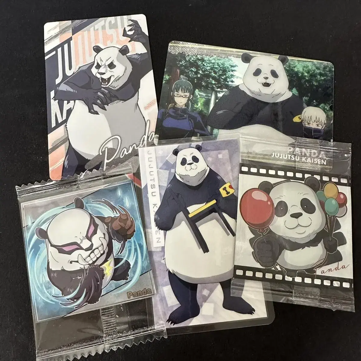 Zuu spinning panda tributaries,stickers,lamikas in bulk