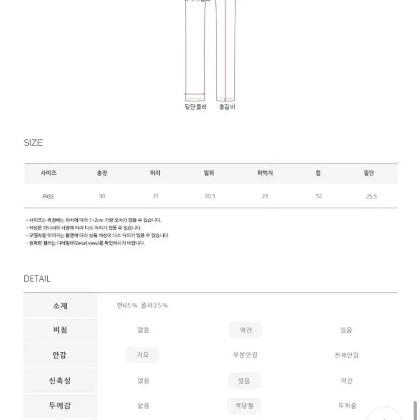 에이블리 일자팬츠 (백그레이)