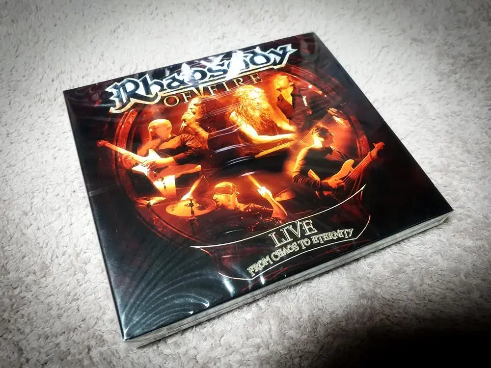 Rhapsody of Fire - Live 수입반 신품