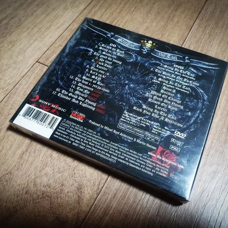 Scorpions - Sting in the Tail CD+DVD수입신품