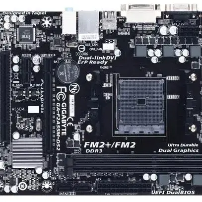 GIGABYTE GA-F2A55M-DS2 + AMD A10-7700K