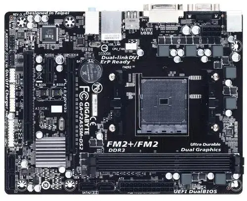 GIGABYTE GA-F2A55M-DS2 + AMD A10-7700K