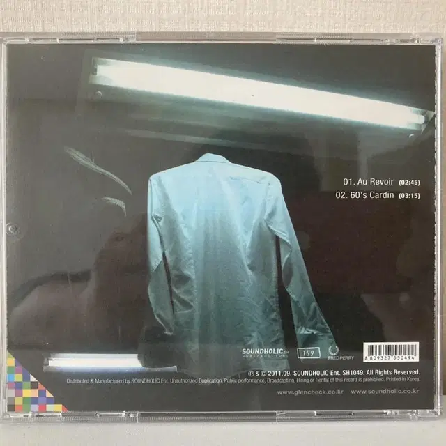 글렌체크-Au Revoir EP  싸인CD