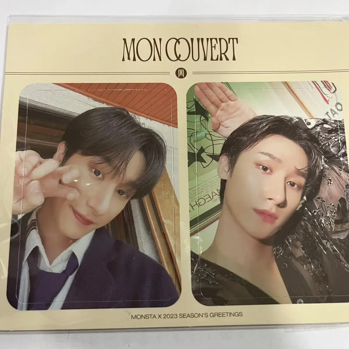 Monsta X 2023 seasons greetings pre-order benefit Chang Gyun sealed WTS