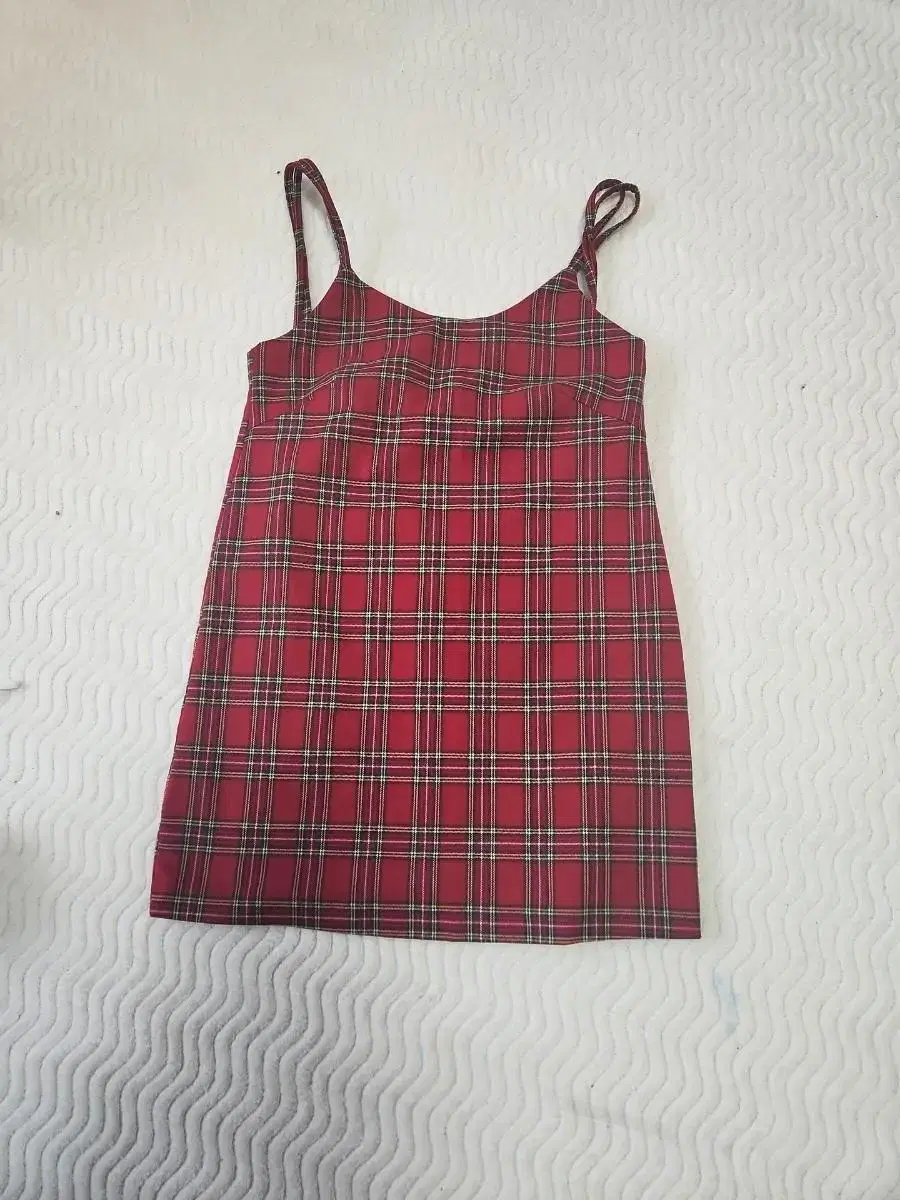 MINI CHECK STRING ONEPIECE