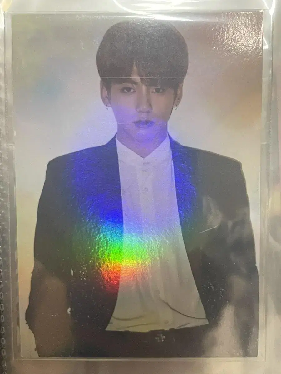 Bangtan BTS Wingpacorn Wings Mini Photocard hologram photocard Jungkook