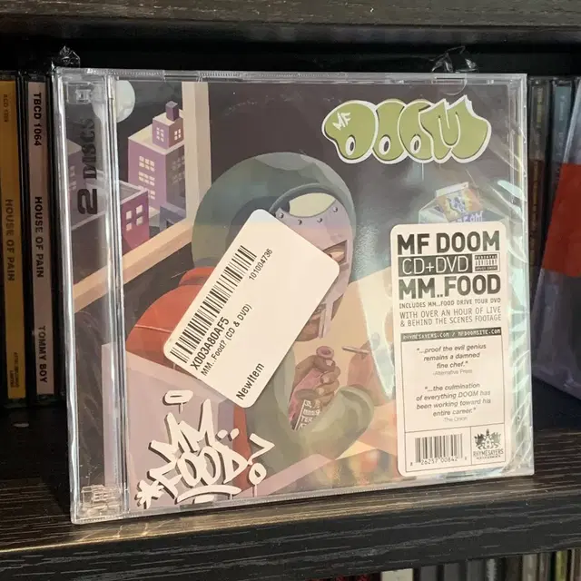 MF DOOM - MM..Food CD+DVD 미국반 미개봉 신품