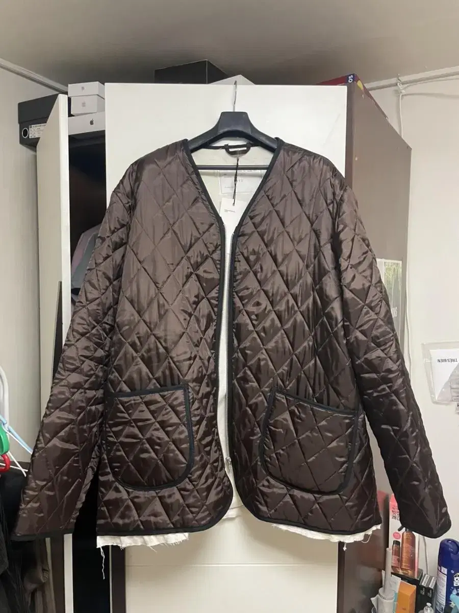 Kamiel Portjens Hand Quilted Jacket in Brown