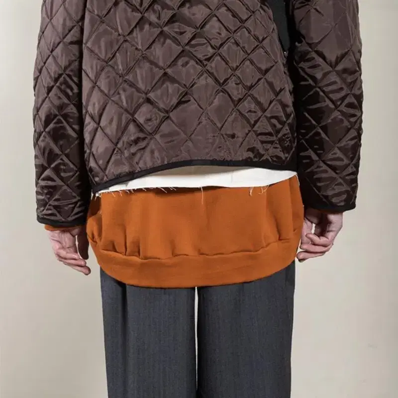 카미엘포트젠스 hand quilted jacket(브라운)