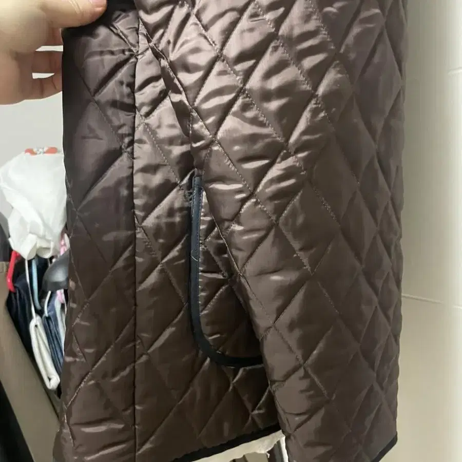 카미엘포트젠스 hand quilted jacket(브라운)