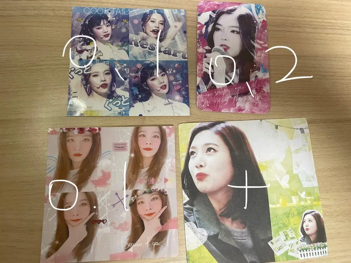 Red Velvet Unofficial Goods (Sticker & Photocard)