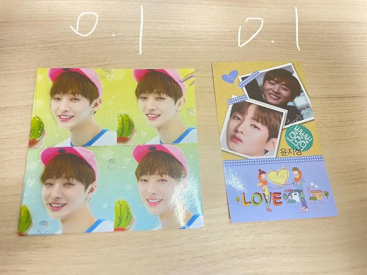 Jisung Yoon wanna one unofficial goods