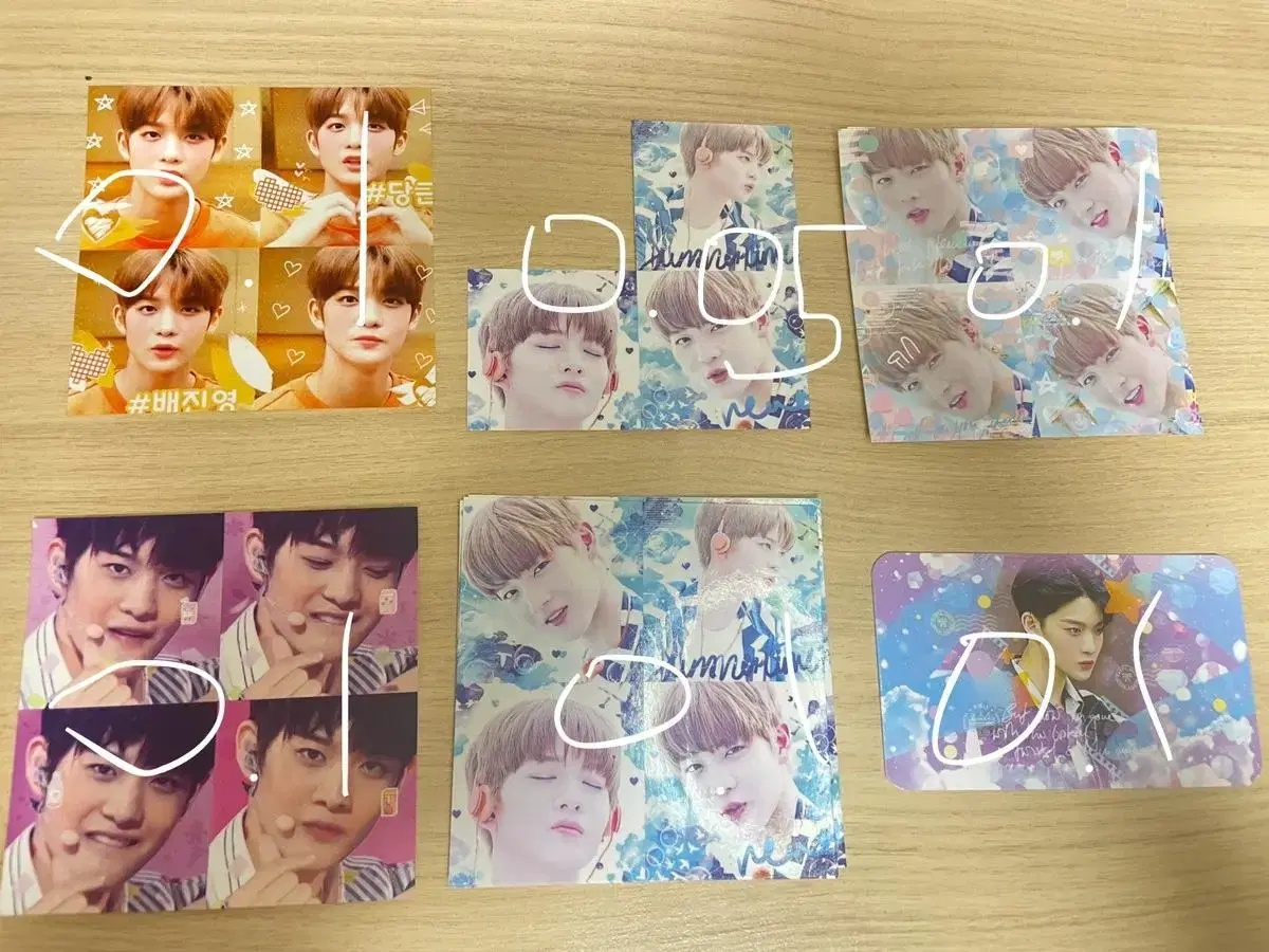 Wanna One, CIX bae jinyoung unofficial goods