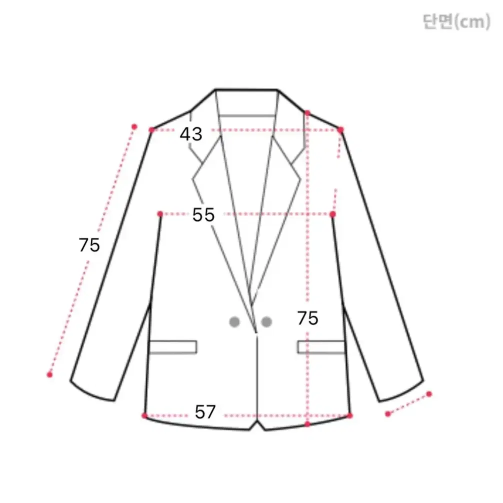 케이프 하프 코트 금장 투버튼 롱자켓 숏 카라레드 망토빨강에이블리