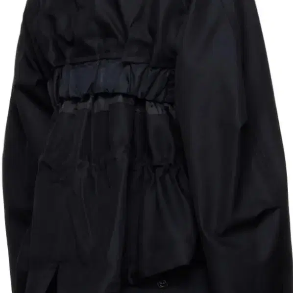 Sacai Black Paneled Jacket