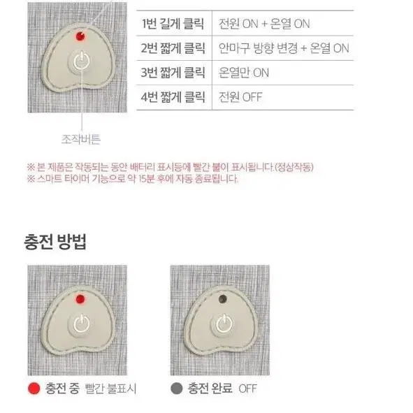 [새상품] 제스파 목어깨안마기