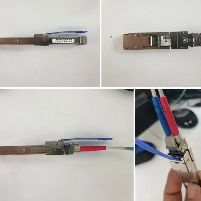 QSFP+ to SFP+ 변환 어뎁터 - 멜라녹스 40G to 10G