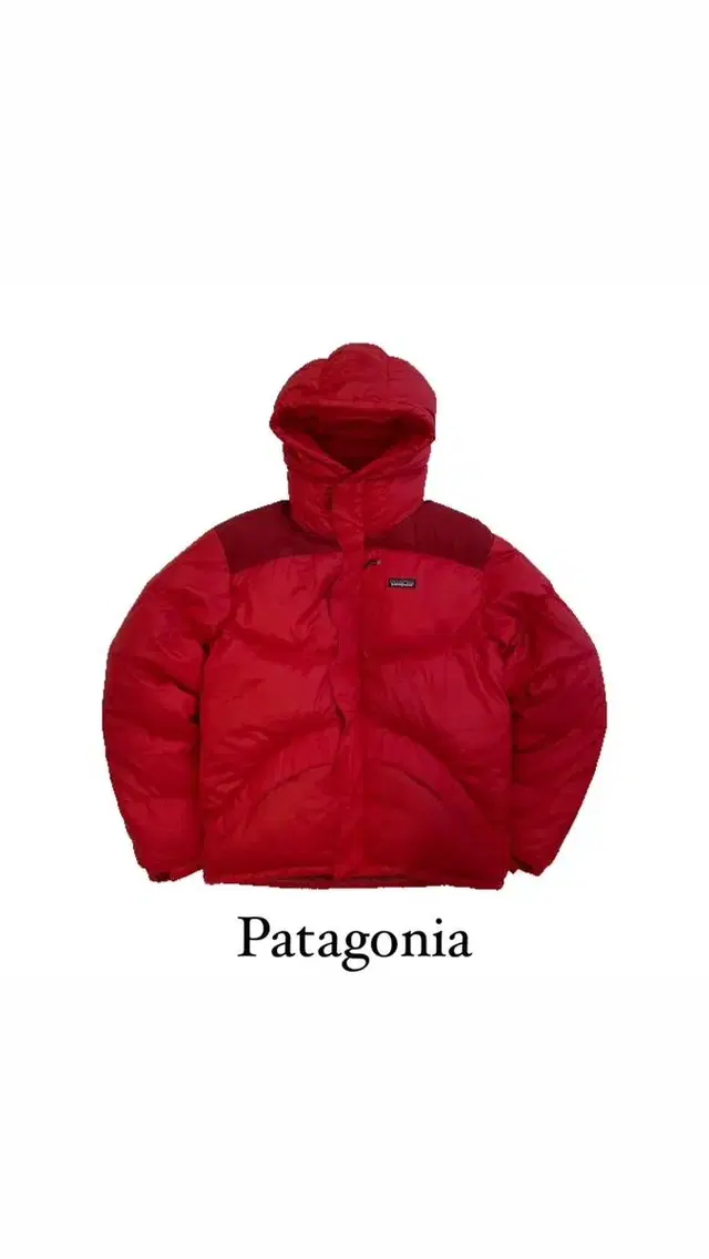 파타고니아 투웨이 배색 패딩 점퍼 patagonia 2way