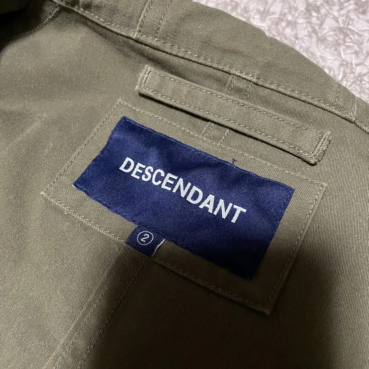 DESCENDANT 17SS SMOCK SATIN/JACKET