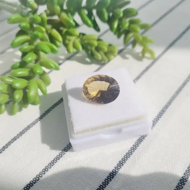 # 네츄럴 시트린(레몬쿼츠) 커팅 나석 11.7ct