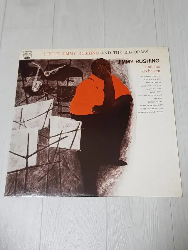 재즈보컬 빅밴드 Jimmy Rushing 일본반 엘피 바이닐 vinyl