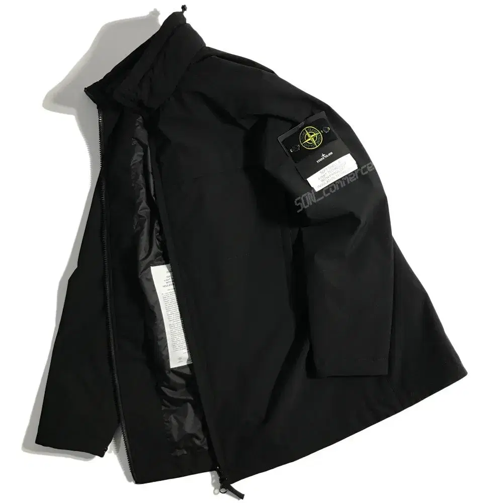 Stone Island 22FW Soft Shell Primaroft Dust Coat Jacket Black