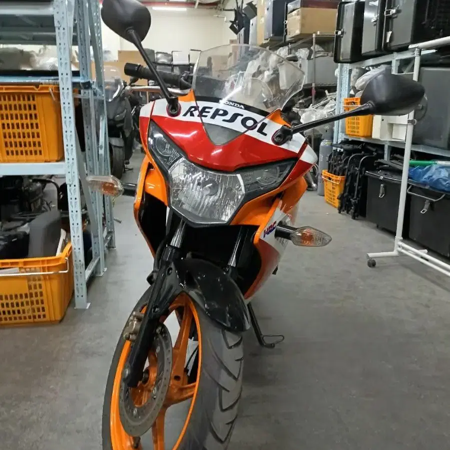 cbr125r 2015년식 27,000km 주행한 차량 155만원에 매각