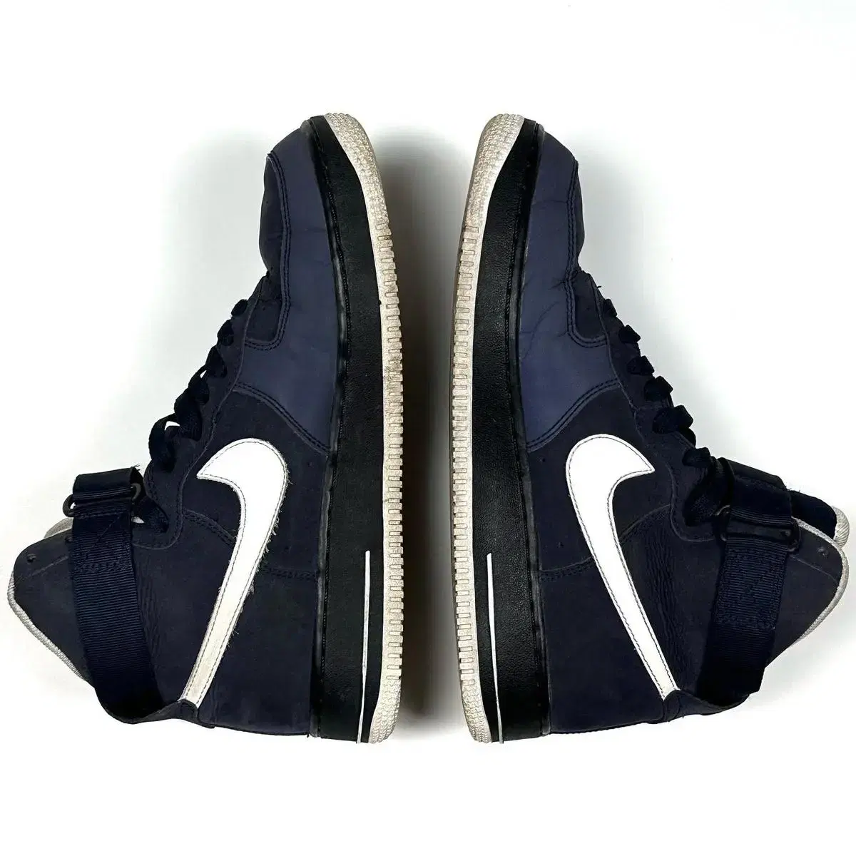 Nike Air force1 하이 07 스웨이드 옵시디언