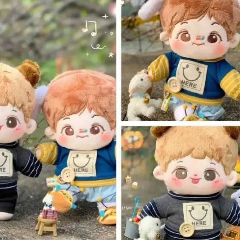 20cm 무속성 인형옷 상의 판매