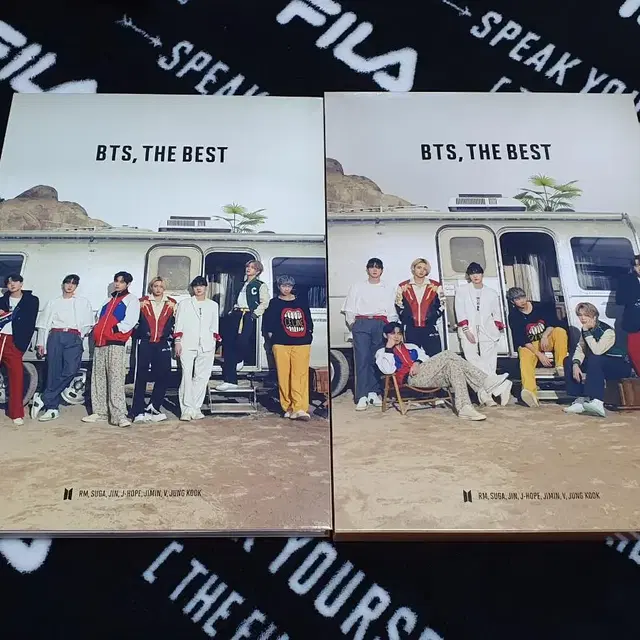 방탄 일본앨범 더베스트 THE BEST FC한정반 포토북 스티커