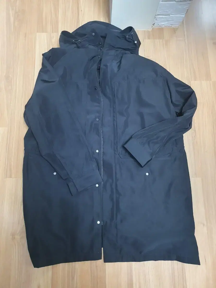 Course Technical Hooded Parka Black size S