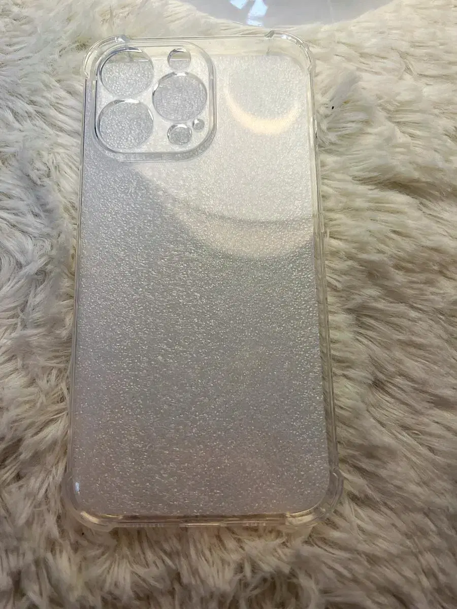 Unsealed New) iPhone 12 13 14 Transparent Jelly Phone Case