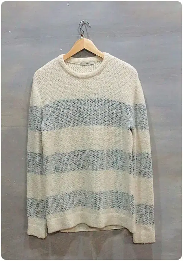 [100] Systemhomme Striped Colorblocked Wool Knit (45% off)