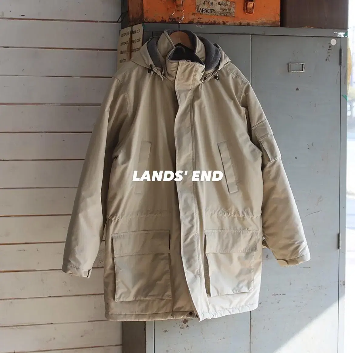 LANDS' END 후드 점퍼 (남성용 115)