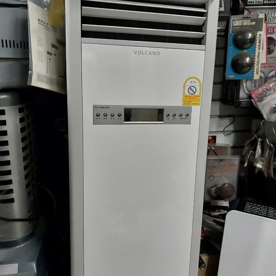 볼케이노 온풍기 히터난로 열풍기 대형전기난로 3.4Kw 온도조절가능