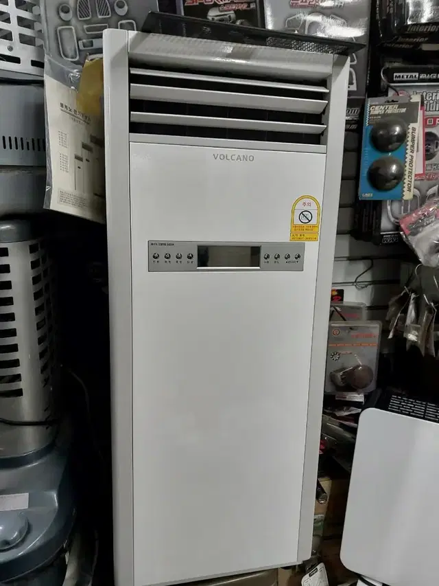 볼케이노 온풍기 히터난로 열풍기 대형전기난로 3.4Kw 온도조절가능