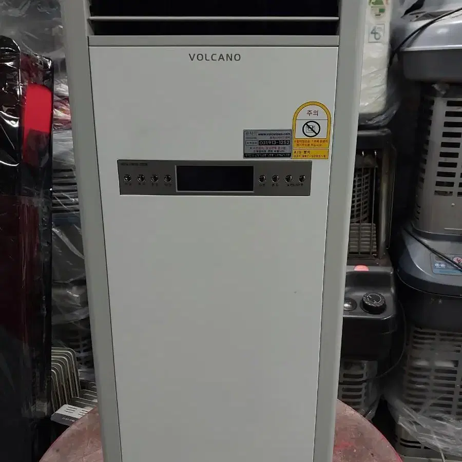 볼케이노 온풍기 히터난로 열풍기 대형전기난로 3.4Kw 온도조절가능