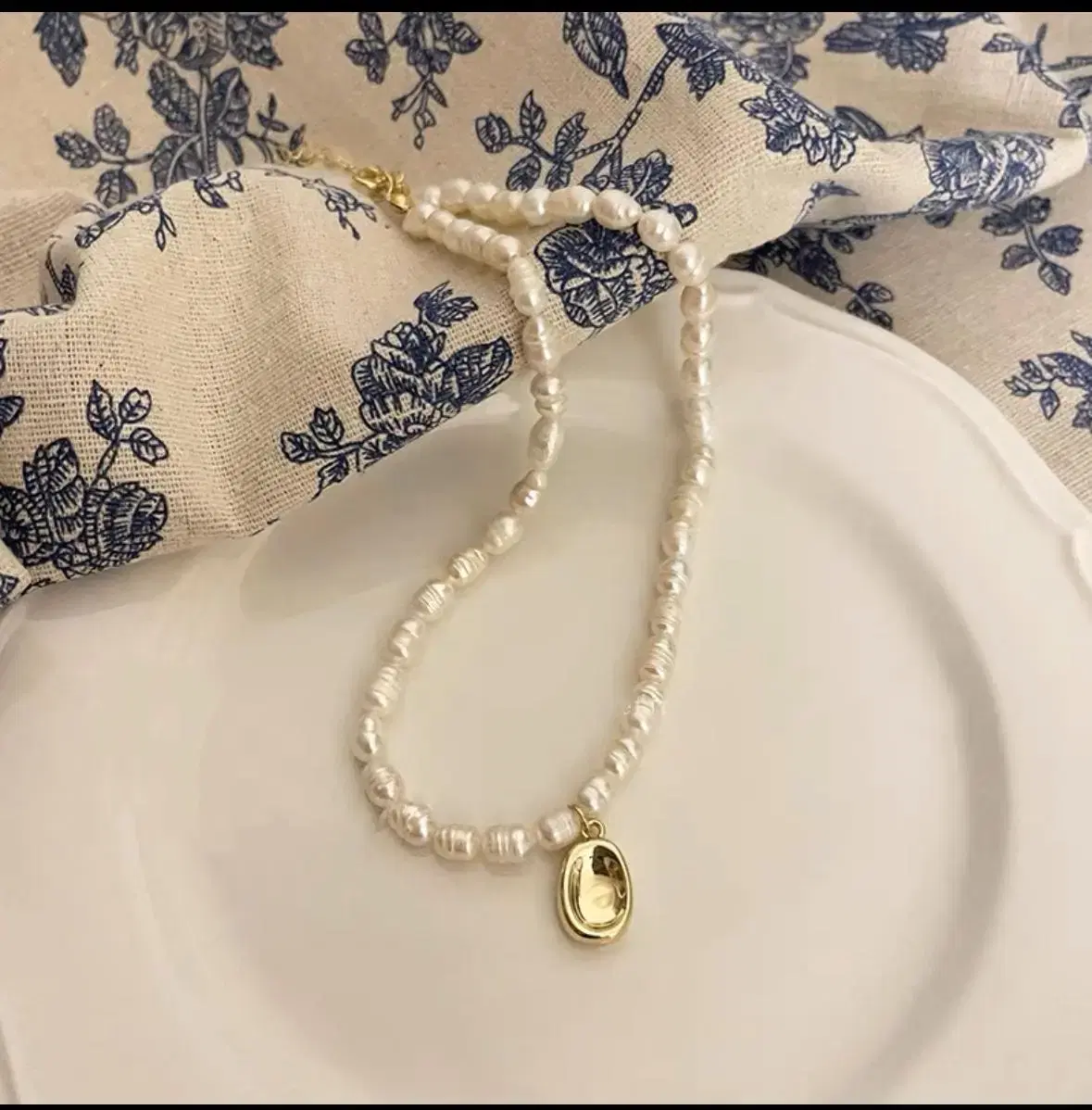 Freshwater pearl necklace (new product)