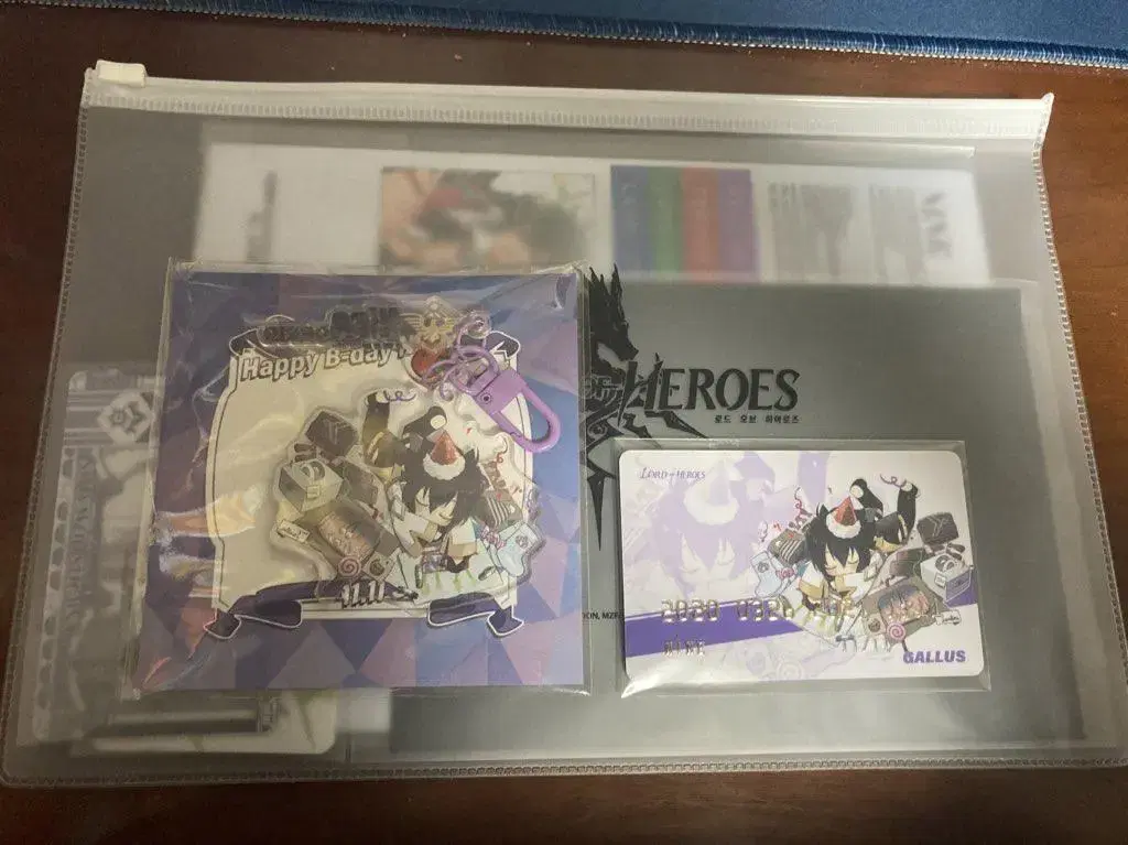 Lord of Heroes Nine birthday Merchandise