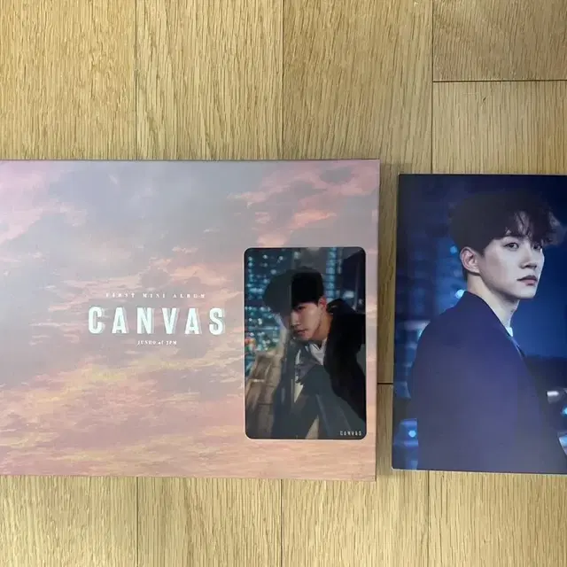 개별, 일괄 판매)2pm 준호 캔버스 canvas 앨범 포카 엽서