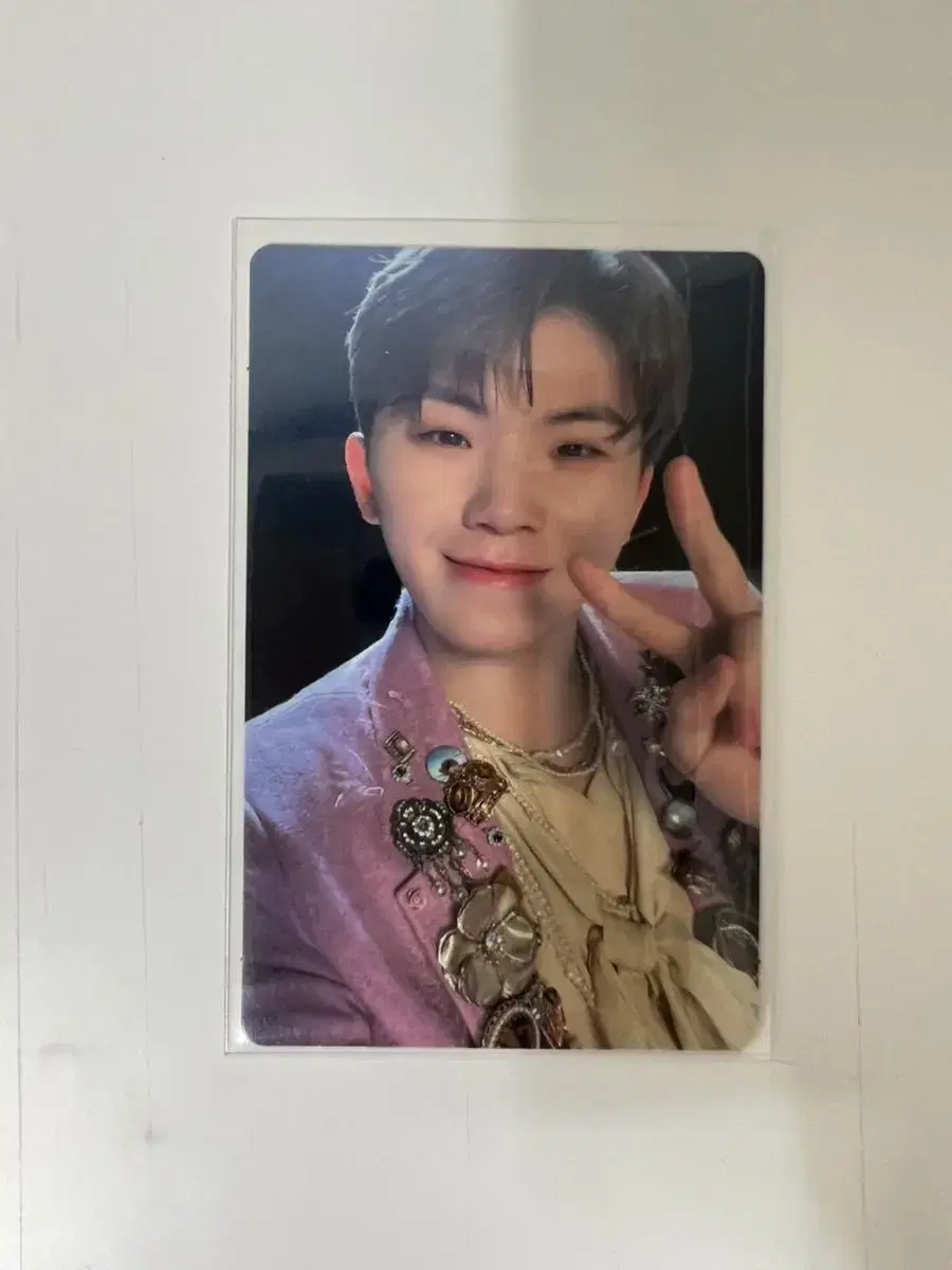 Caratbahn woozi photocard 0.1