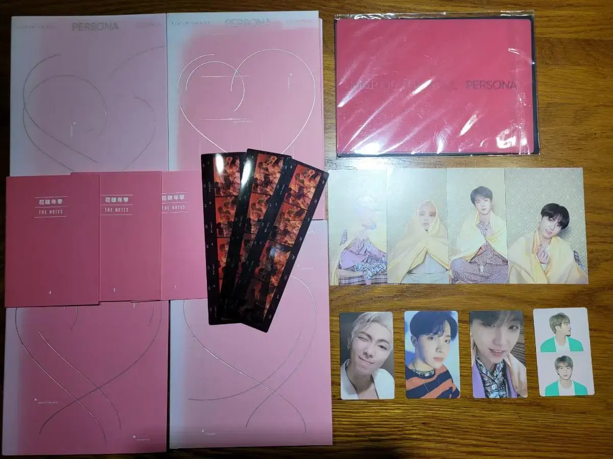 BTS Mapsol Persona 1234 photocard album sells