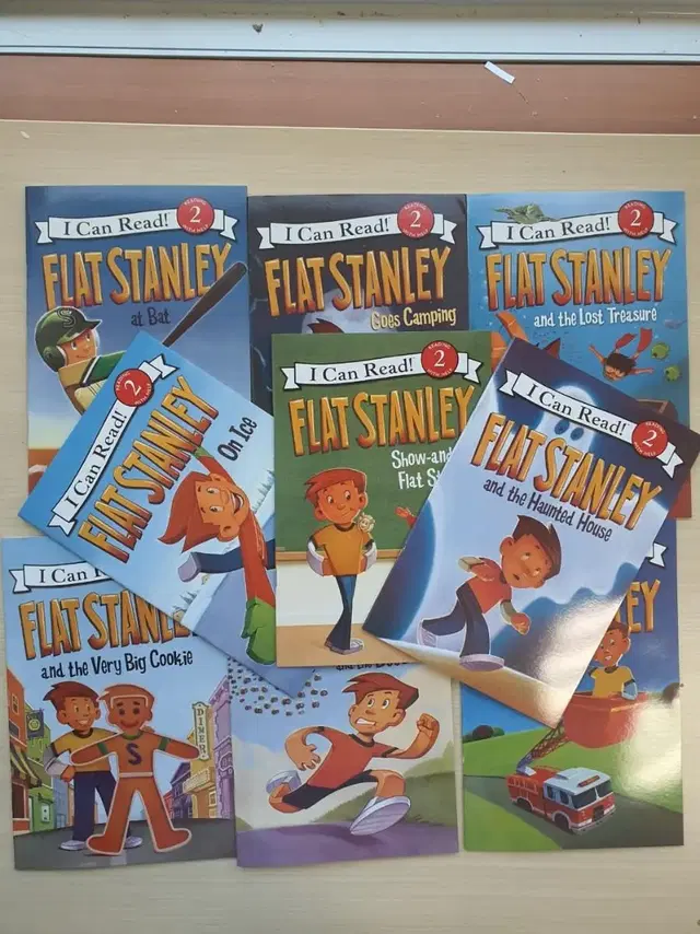 새책flat stanley - I can read 10권.