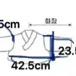 고급 맞춤 한복 저고리 (미착용)