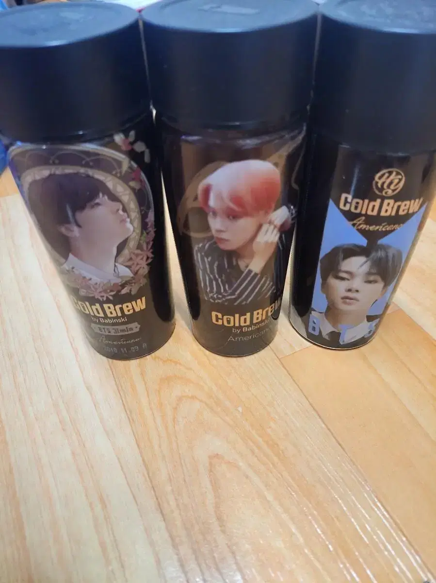 BTS jimin coffee cans