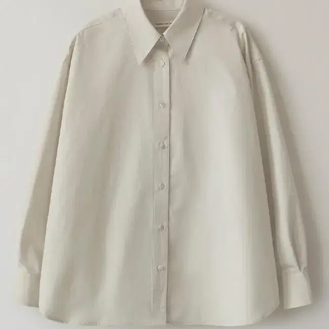 낫띵리튼 pine cotton poplin shirt