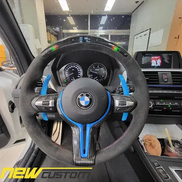 BMW M핸들 카본 Y트림카본 가공D컷 BMW튜닝