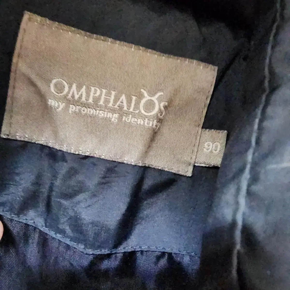 OMPHALOS 덕다운패딩90        고01