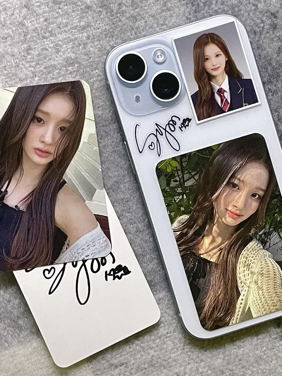 nmixx sullyoon Proofs sign sticker photocard pola Proofs seol yoona 4 cut photo Unofficial goods